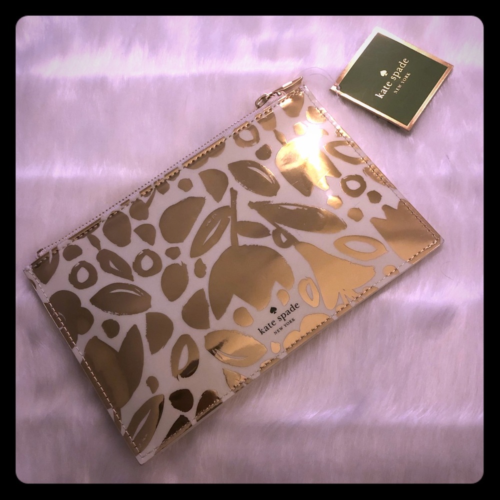 ♠️ KATE SPADE PENCIL POUCH - NEW WITH TAGS